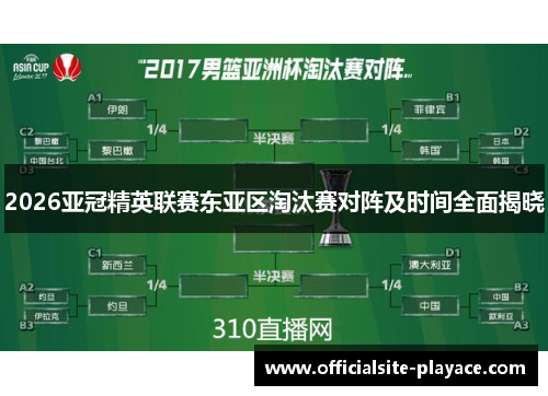 2026亚冠精英联赛东亚区淘汰赛对阵及时间全面揭晓